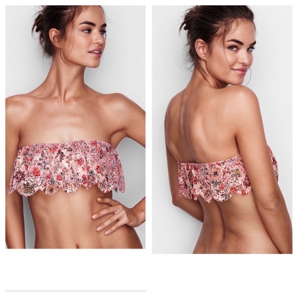 Victoria's Secret Dream Angels Flounce Bandeau - Picture 2 of 4